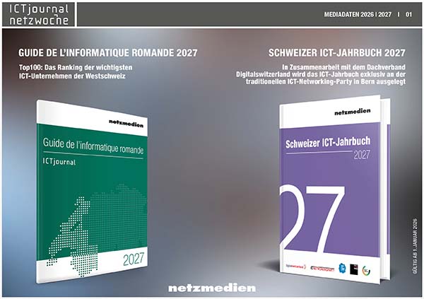 Mediadaten Guide de l'informatique romande und ICT-Jahrbuch 2027